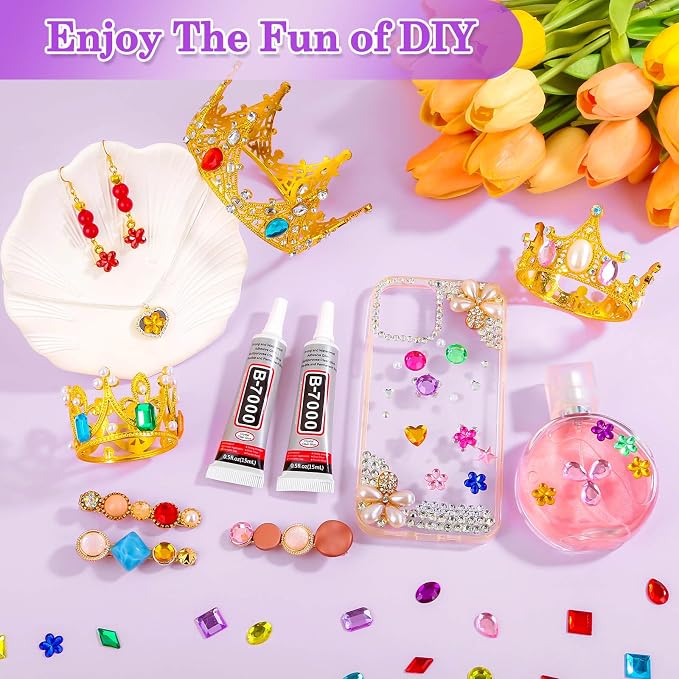 anezus 400Pcs Jewels for Bedazzling - Image 7