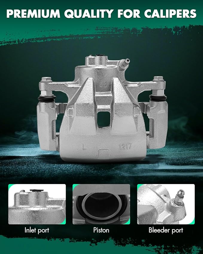 SCITOO 19B3129 19B3128 Disc Brake Calipers Assembly with Bracket Fit For Lexus ES350 2007-2012 2016-2018,For Toyota Avalon 2008-2018,For Toyota For Camry 2007-2017