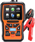 FOXWELL BT301 12V Car Battery Tester, Automotive Battery Analyzer Load Tester, Professional 100-2000CCA Digital Cranking Charging Alternator Checker for Marine Truck Boat SUVs, BT100 Upgrade Version