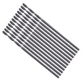 Drill Bit, 0.5mm Cutting Diameter, 4241 HSS Nitriding Black 118° Cutting Angle Versatile Jobber Bits - (Applications: for Drilling Plastic Wood Soft Metal), 12-Pieces