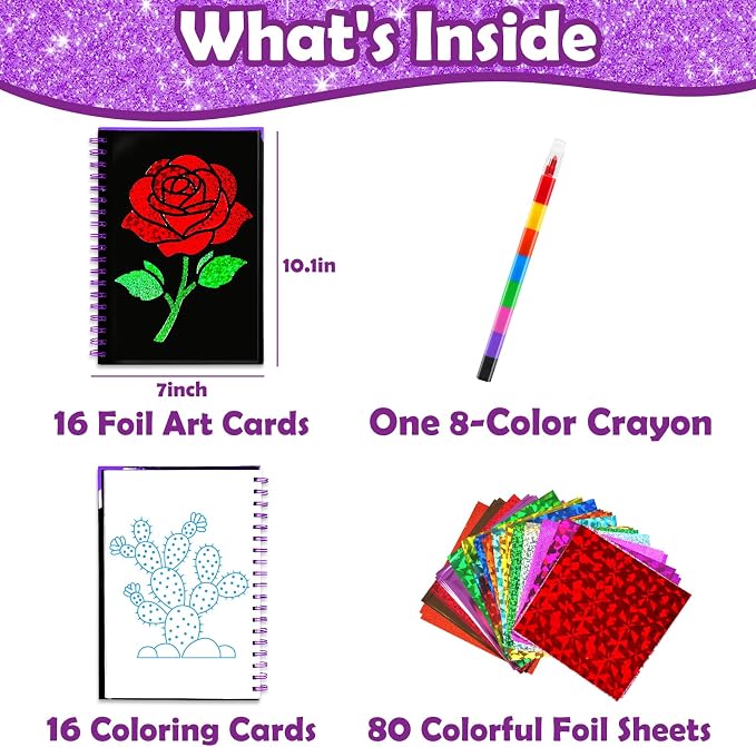 FUNNYB&G Mess-Free Foil Art Craft - Image 5