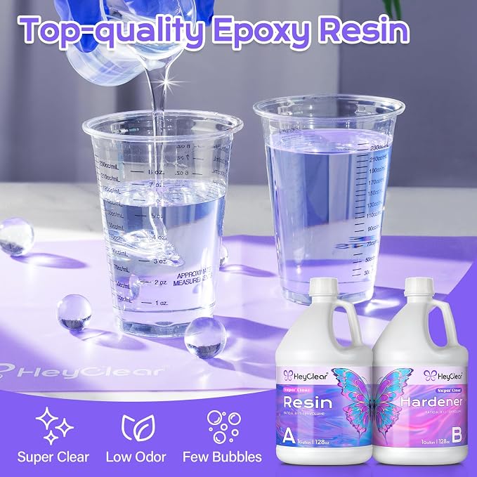 HeyClear 2 Gallon Epoxy Resin Kit - Image 3