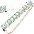 Blue Hydrangea Block Print Mahjong Mat Bag by Unknown