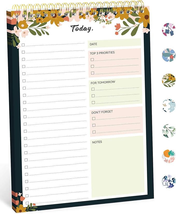 Taja To Do List Notepad by Taja