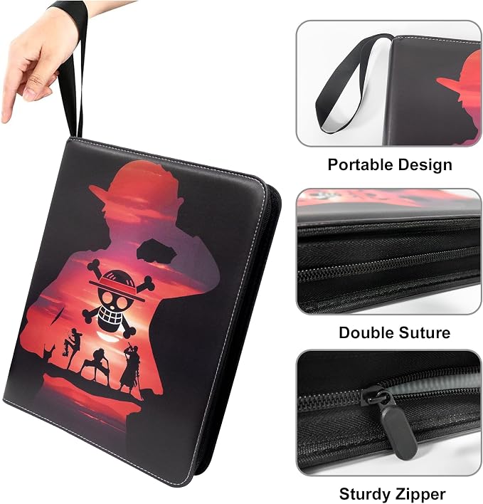 Trading Card Binder for One Piece Cards, 9 Pocket - Image 4