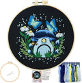 FONNUY Crewel Embroidery Kit for Beginners, Pre-Stamped Pattern Kits for Adults by FONNUY