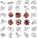 RLYLF 30pcs Brain Teaser Puzzles Game by RLYLF