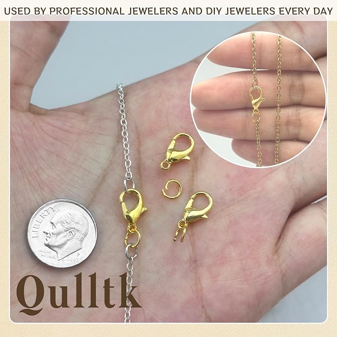 700Pcs Lobster Claw Clasps and Open Jump Rings Set, Lobster Clasps - Image 6