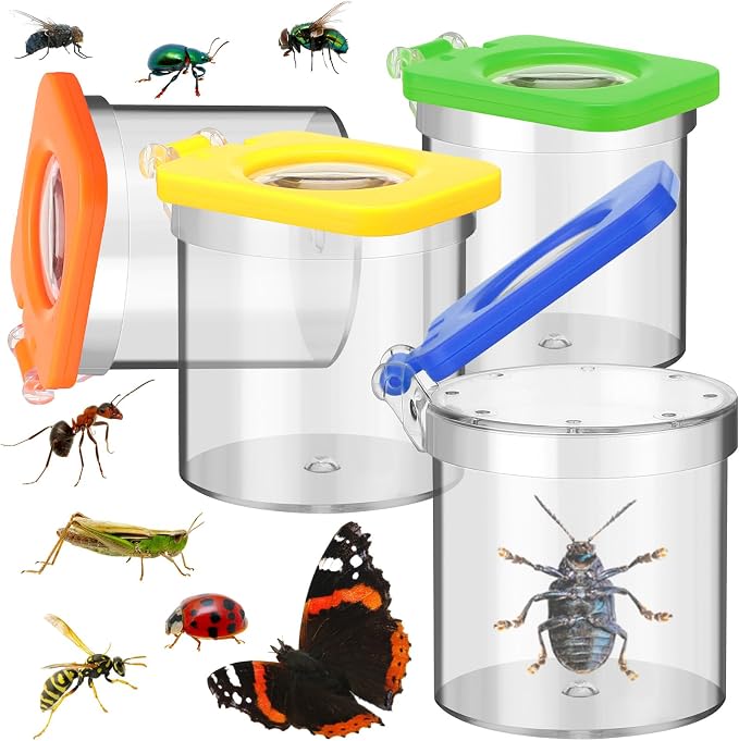 Halloscume 4 Pack Insect Bug Viewer by Halloscume