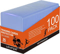 100 Hard Plastic Card Sleeves – 100 Toploads, 35PT Baseball Card Protectors by LOVFENOFFICIAL