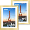 FIXSMITH A4 Picture Frame Set of 2, Display Pictures 6x8 by FIXSMITH