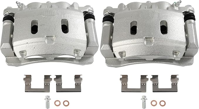 SCITOO 19B3339 19B3338 Front Left & Right Disc Brake Calipers Assembly w/Bracket For INFINITI For QX56/For QX80,For Nissan For Armada/For TITAN