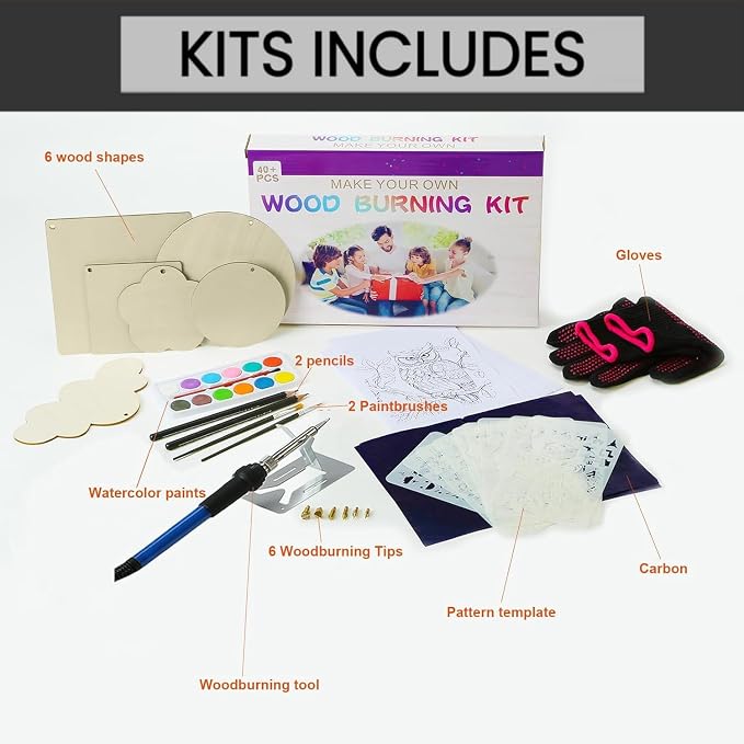 Gifts for Teen, Wood Burning Kit Craft - Image 3
