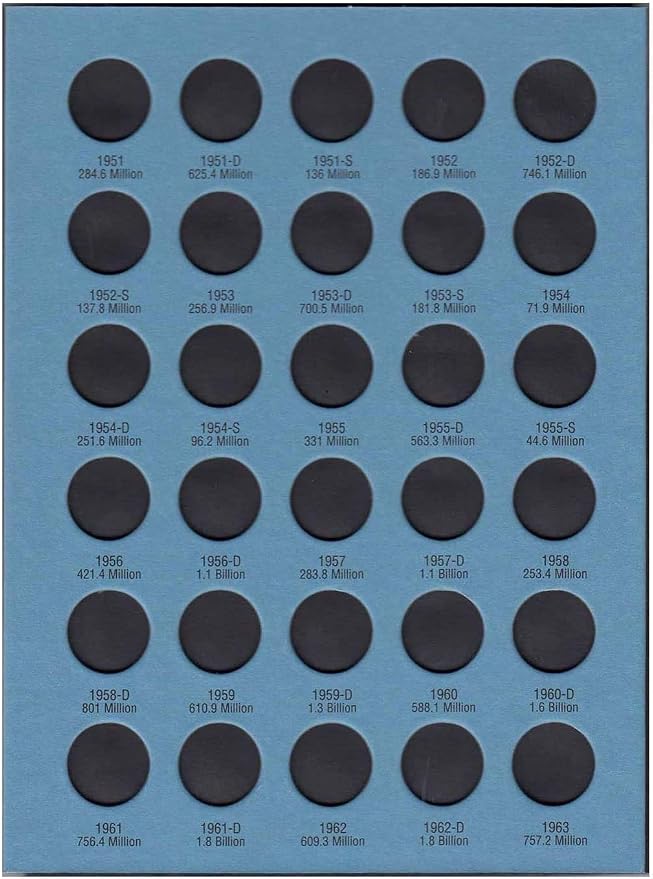 Whitman US Lincoln Cent Coin Folder Four Volume Set 1909 - Image 6