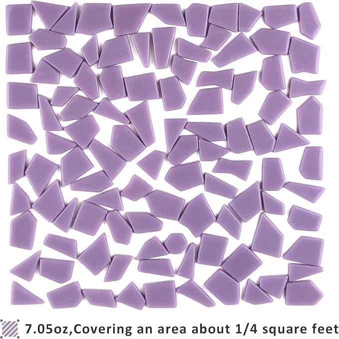 Youway Style Purple Glass Mosaic Tiles - Image 5