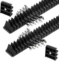 PATIKIL 46pcs Magnetic Wrench Organizer for Tool Box, Magnetic Modular Wrench Organizer Holder Toolbox Universally for 46 Tools Drawer Chest Ratcheting Offset Wrenches, Black