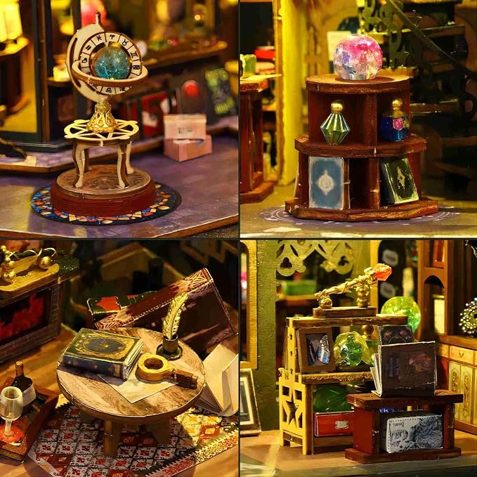 OZJAY Miniature House Kit, Mini House Building Kit - Image 5