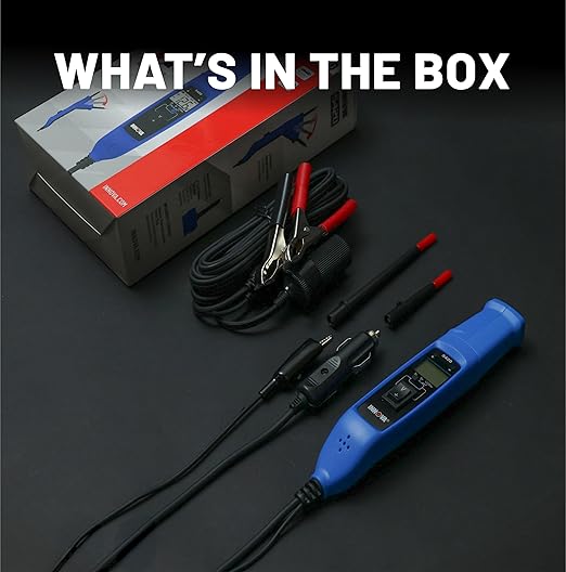 Innova 5420 Power Circuit Tester for Automotive | 45° Swivel Head | Fuse, Relay, Battery, and Circuit Diagnostics | Voltage Tester, Multimeter, Relay Tester, Short Circuit Finder, 12V/24V