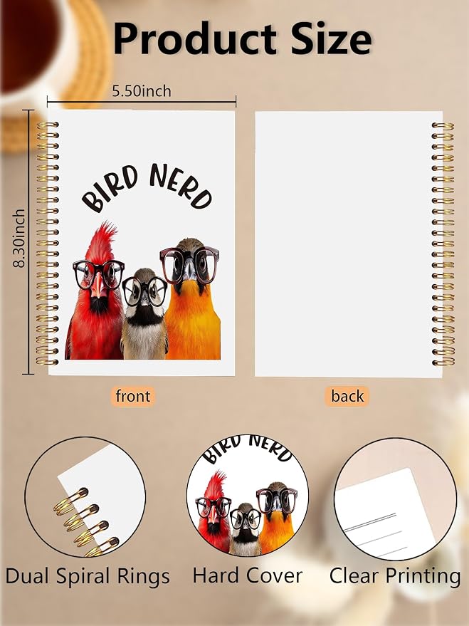 BitKan Funny Bird Spiral Notebooks - Image 2