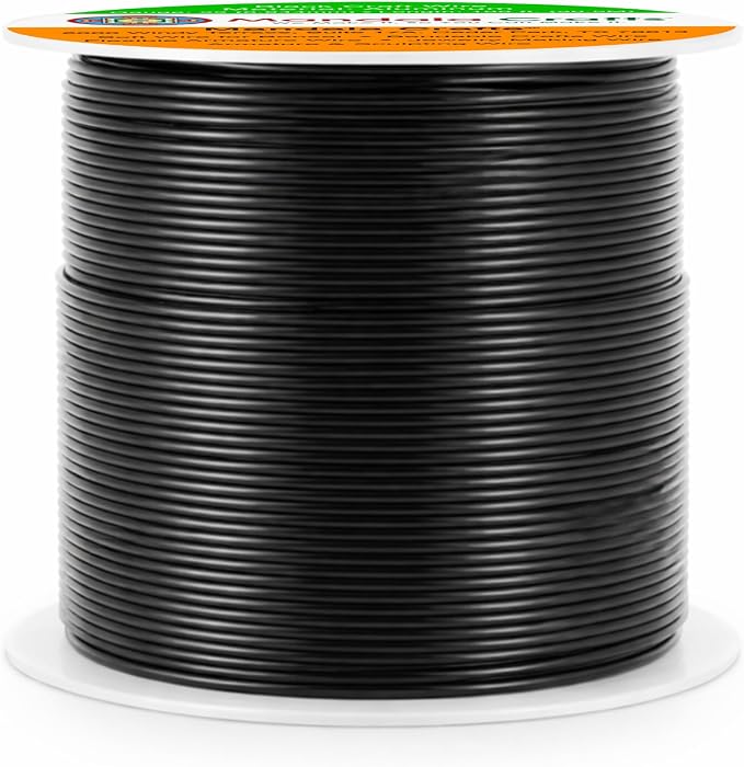 Mandala Crafts 22 Gauge Black Anodized Aluminum Craft Wire, 100 FT | Colored - Image 2