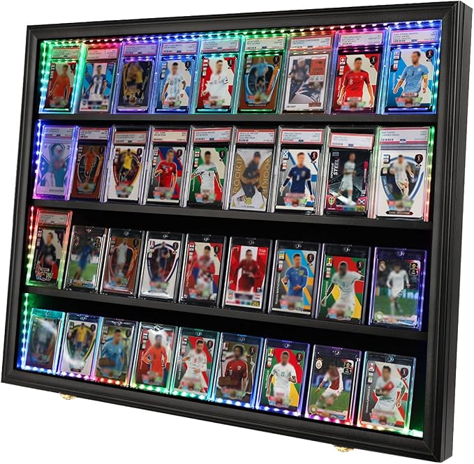 KCRasan 36 Graded Sports Card Display Case by KCRasan