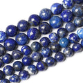 Zenkeeper 116 Pcs Lapis Lazuli Beads by Zenkeeper