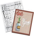 Threetols 3-D Textured Impressions Embossing Folder, Dot Background Embossing by Threetols