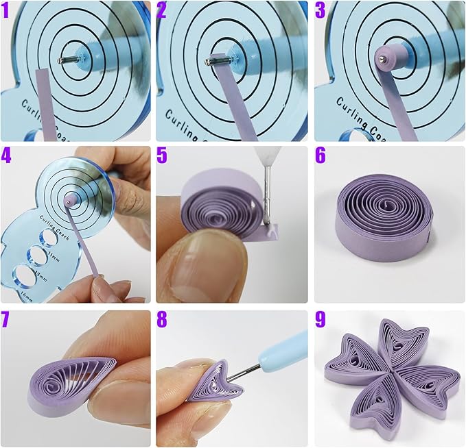 YURROAD 21PCS Paper Quilling Tools Kit - Image 3