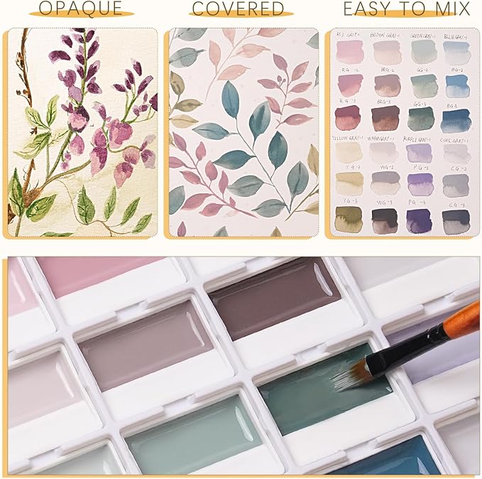 Fuumuui Watercolor Paint Set - Image 5