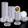 63PCS Silver Dollar Coin Holder, Coin Holders by COIDEA