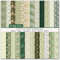 Scrapbook Paper & Scrapbooking Supplies, Vintage Green 6x6 Double-Sided by EASYHAUTE