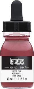 Liquitex Professional Acrylic Ink, 1-oz Jar, Muted Pink by Liquitex