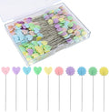 Elisel 200 pcs Multicolor Straight Pins Straight Quilting Pins Craft by Elisel