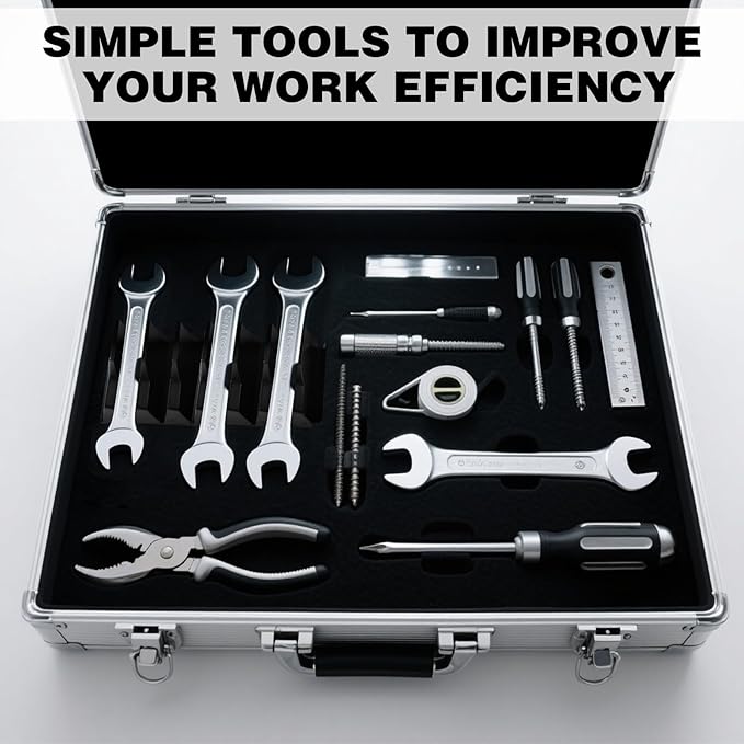 90 pcs Magnetic Modular Wrench Organizers for Tool Drawers, Black Tool Organizers- Wrench Rack with Metric & SAE Labels, Customizable Magnet Tool Storage Holder Festival for Mechanics