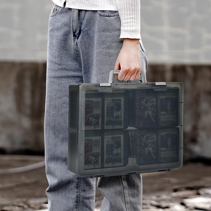 ALCYON 1600+ Trading Card Storage Box, Waterproof Plastic TCG Card Organizer - Image 7