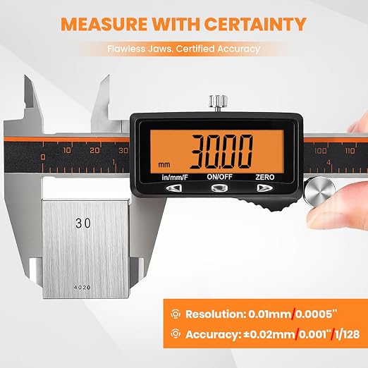HARDELL 6" Rechargeable Digital Caliper - Image 5