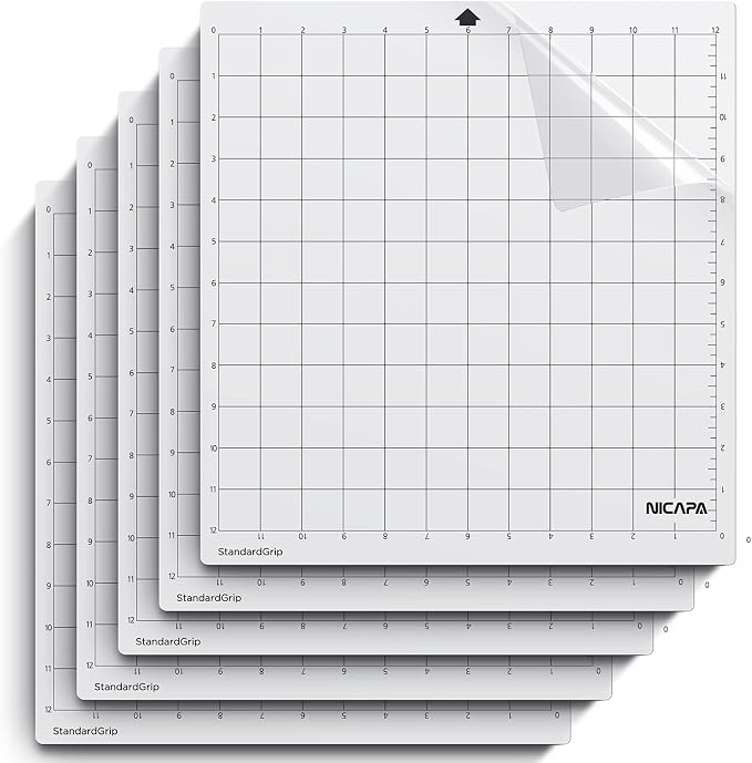 StandardGrip Cutting Mat for Silhouette Cameo 4/3/2/1 Standard Adhesive Sticky by NICAPA