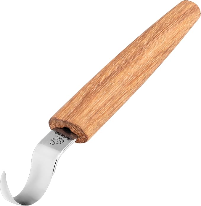 BeaverCraft Spoon Carving Hook Knife SK1 by BeaverCraft