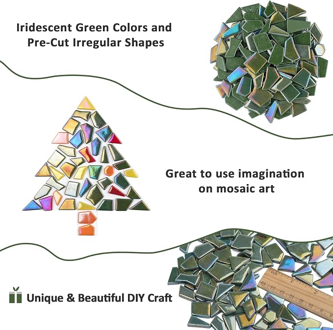 Youway Style Iridescent Glass Mosaic Tiles - Image 8