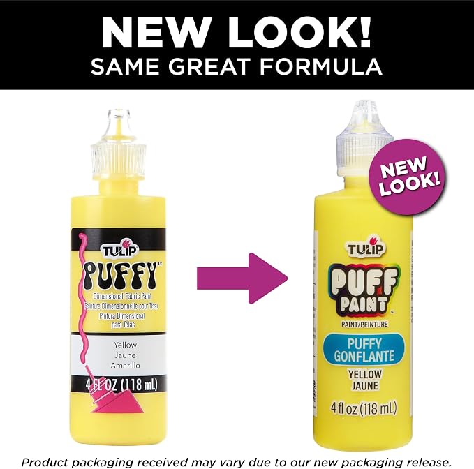Tulip Puff Fabric Paint, Permanent Craft Paint - Image 5