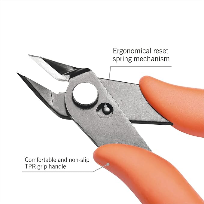 KATA 5 Inch Mini Wire Cutters and 6 Inch Side Cutter Plier - Image 4