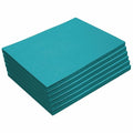 Colorations 9" x 12" Mediumweight Turquoise Construction Paper by Colorations