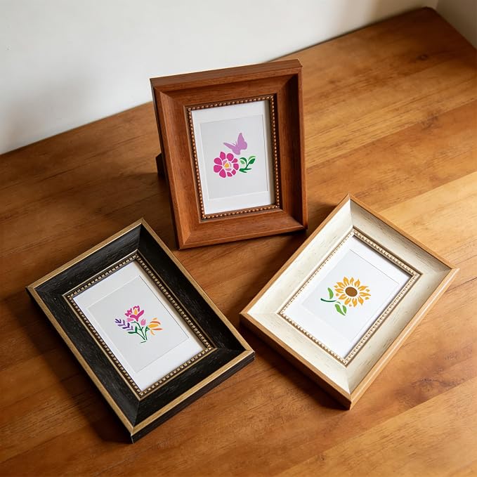 72 Pcs Butterfly Flower Stencils - Image 7