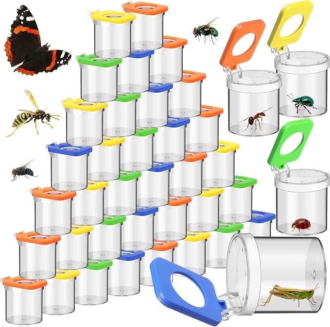 Halloscume 48 Pcs Insect Bug Viewer by Halloscume