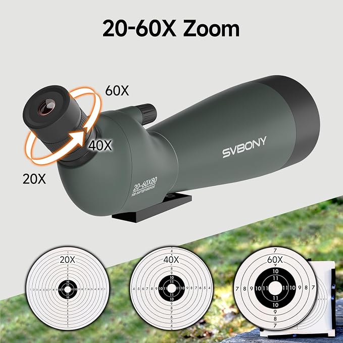 SVBONY SV28 20-60x80 New Version Spotting Scope - Image 2