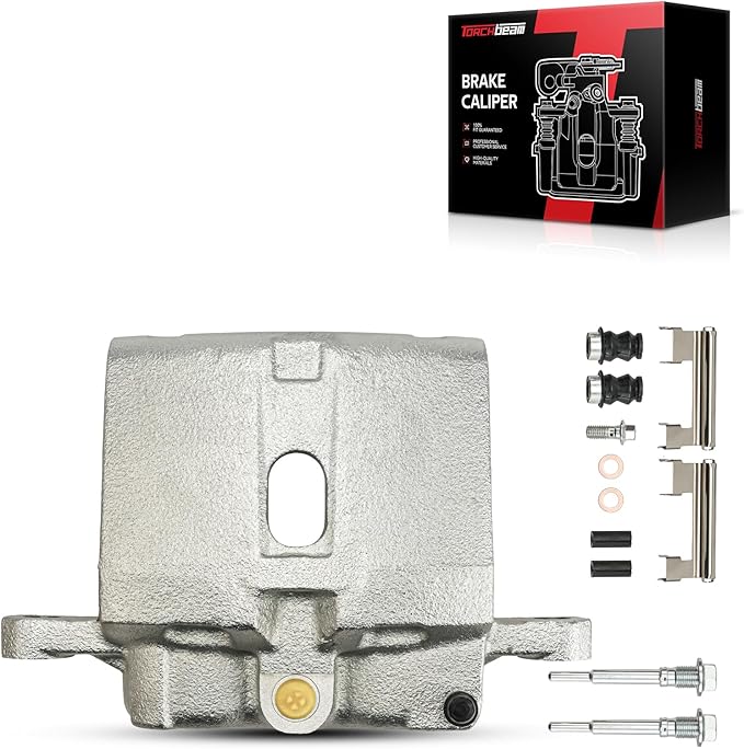 Torchbeam Brake Caliper for Chevrolet Silverado 1500 1999-2006, Chevrolet Silverado 2500 HD 2001-2010, GMC Sierra 1500 1999-2006, Front Right or Rear Left Caliper Replace # 184728
