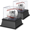KKU Baseball Display Case 2 Pack, Baseball Holder by KKUprotectanddisplayyourtreasures