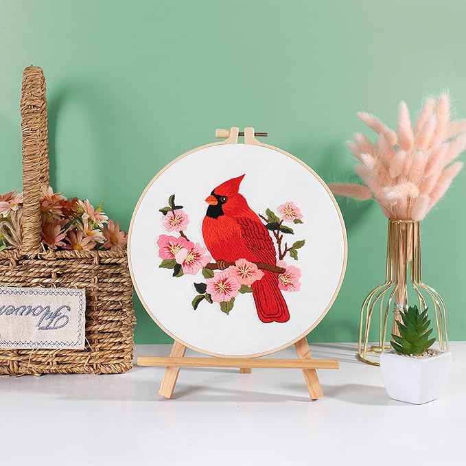 Louise Maelys Cardinal Embroidery Kits - Image 6