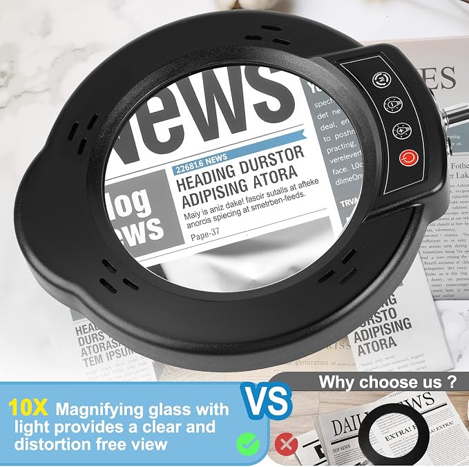 Upgrade 12X Magnifying Glass - Image 3