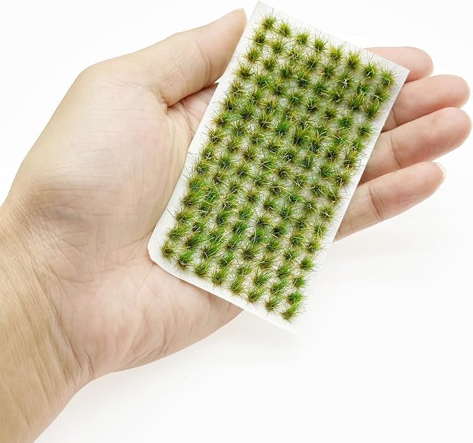 Woohome 120 PCS Bushy Tufts Static Grass Tuft Model Grass Tuft - Image 6